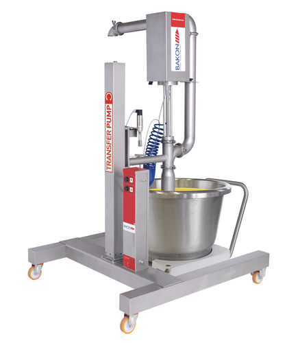 Pompe à piston - Bakon B.V., food equipment - pour crème / pneumatique / mobile