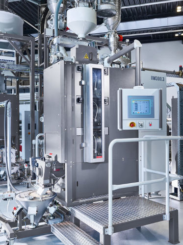 Broyeur de produits alimentaires - UW 300 series - Bauermeister Zerkleinerungstechnik GmbH - à cylindres / vertical / en acier inoxydable