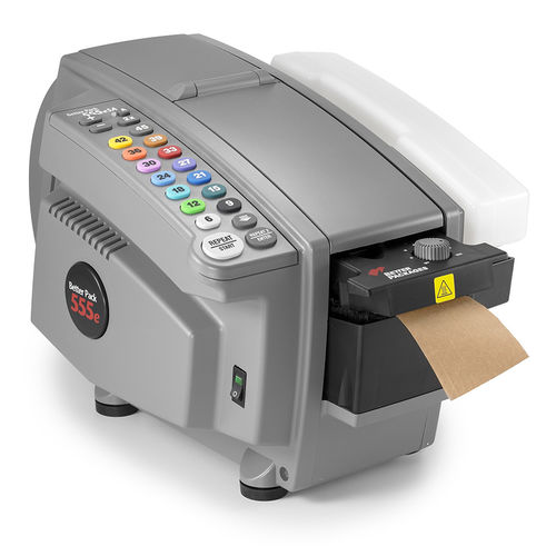 Distributeur pour bande d'apport - Better Pack 555eSA series - Better Packages, Inc. - automatique / électronique / pour grands volumes