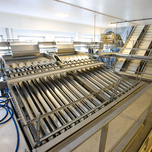 Calibreur pour poisson - Cabinplant A/S - pour légumes / pour crevettes / à rouleaux