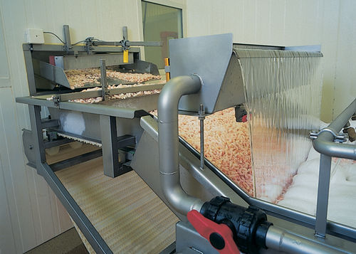 Machine de décongélation à pulvérisation d'eau - Cabinplant A/S - à vapeur / pour poisson / à viande