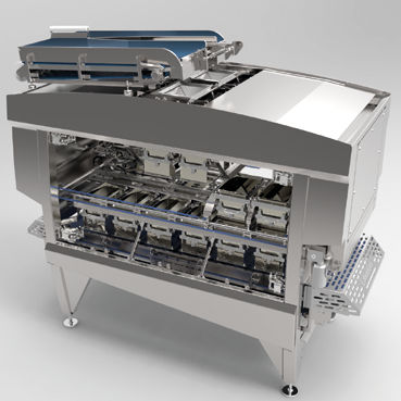 Peseuse linéaire - MB Series - Cabinplant A/S - pour volaille / pour viande / pour poisson
