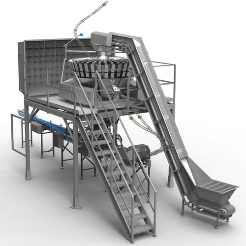 Peseuse associative - SF - Cabinplant A/S - pour volaille / de pâtes / pour viande