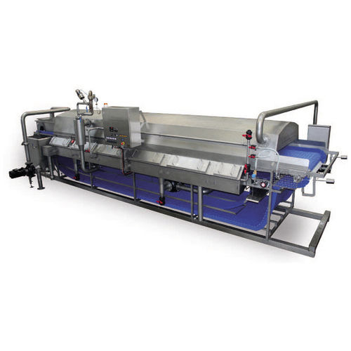 Machine à blanchir de légumes - BC - Cabinplant A/S - pour l'industrie agroalimentaire / refroidisseuse continue à eau / à bande