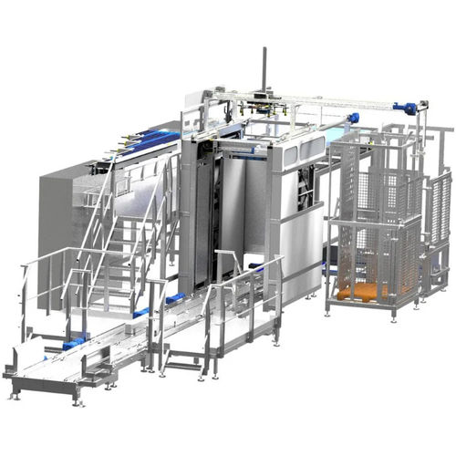 Dépalettiseur pour l'industrie - Typ_033 - NIKO Nahrungsmittel-Maschinen GmbH & Co. KG - semi-automatique / semi-automatique / automatique