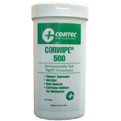 Lingette nettoyante de dépoussiérage - Cortec Corporation