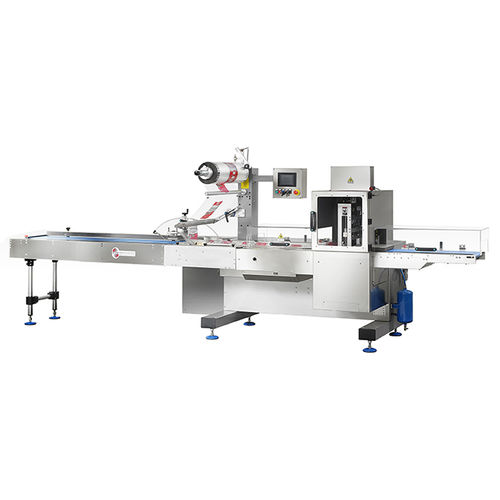Machine d'emballage automatique - VELA 600 E - DELFIN S.r.l. - horizontale / avec scellage / flow-pack