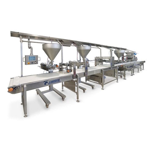 Ligne de production de gâteaux totalement automatique - Gorreri S.r.l.