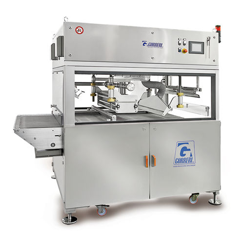 Machine d'enrobage de chocolat - ENROBMATIC - Gorreri S.r.l. - pour l'agroalimentaire / en acier inoxydable