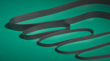 Courroie de transmission plate - max. 1.5 mm, max. 1.4 kW/cm | HEVALOID® 525 - Dipl. Ing. Werner Graf AG - en métal