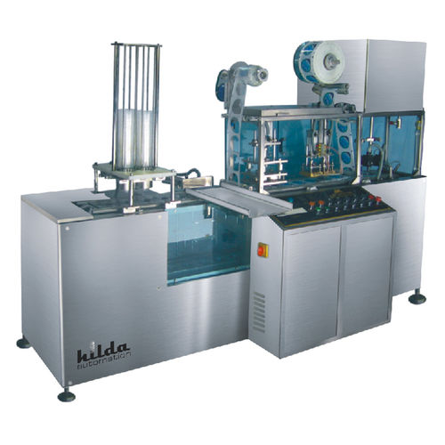 Remplisseuse / scelleuse automatique - M/S. Hilda Automation  - linéaire / pour produits alimentaires / de gobelets