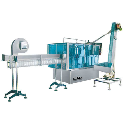 Remplisseuse boucheuse monobloc - M/S. Hilda Automation  - pour bouteilles en plastiques / automatique
