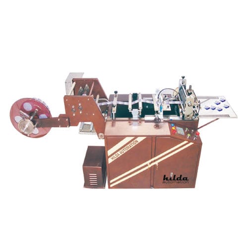 Machine de découpe à lame rotative - M/S. Hilda Automation  - d'étiquettes / contrôlée par PLC