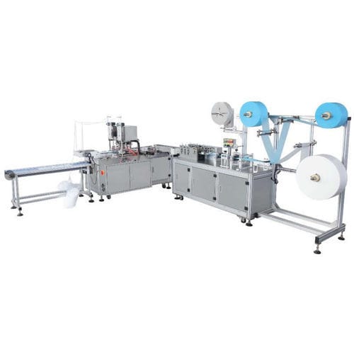 Ligne de production pour masques - Zhejiang Hualian Pharmaceutical Machinery Co., Ltd. - automatisée / à ultrasons