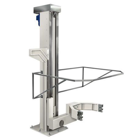 Basculeur élévateur - URSUS M - Jeremy Sp. z o.o. - électrique / pour bacs / automatique