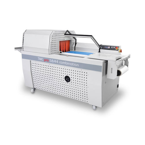Soudeuse en L semi-automatique - TMC Pro series - Maripak Packaging Ltd.  - avec tunnel de rétraction