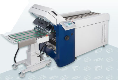 Machine de pliage pour papier - prestigeFOLD NET 52 - Mathias Bäuerle GmbH  - électrique / automatique / de grande dimension