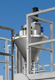 Doseur de poudre - MF-DCV 5000 - MF TECNO S.r.l. - à vis / à trémie
