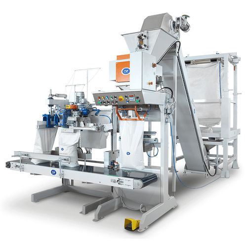 Ensacheuse semi-automatique - DR - MF TECNO - MASSINI INDUSTRIES srl - pondérale / pour sachets / pour l'industrie chimique
