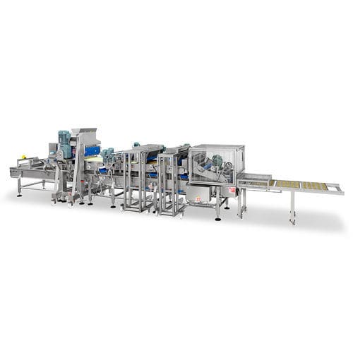 Ligne de production de biscuits avec extrudeuse - SYR TOP 660 - Minipan S.r.l. Food Processing Machines - contrôlée par PLC / multitête