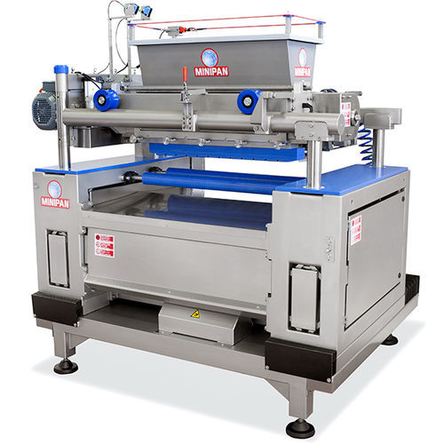 Ligne de production de cookies avec coupeur - COMBY PLUS 800-1200 - Minipan S.r.l. Food Processing Machines - avec extrudeuse / contrôlée par PLC / haute capacité