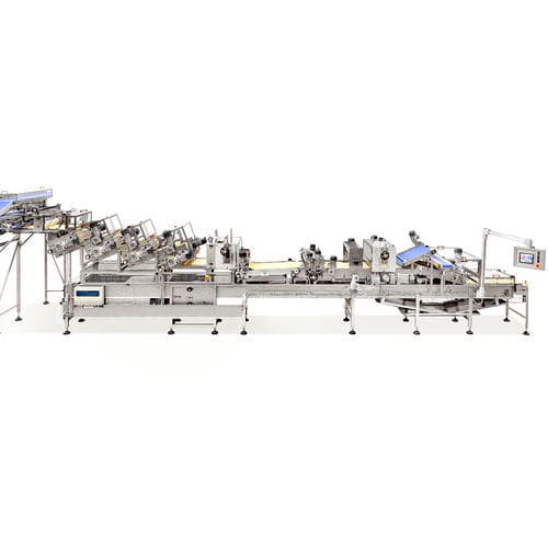 Machine de préparation de snacks rectangulaires - Minipan S.r.l. Food Processing Machines