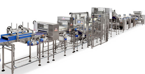Ligne de production de hotdogs - Minipan S.r.l. Food Processing Machines - moulé / automatique
