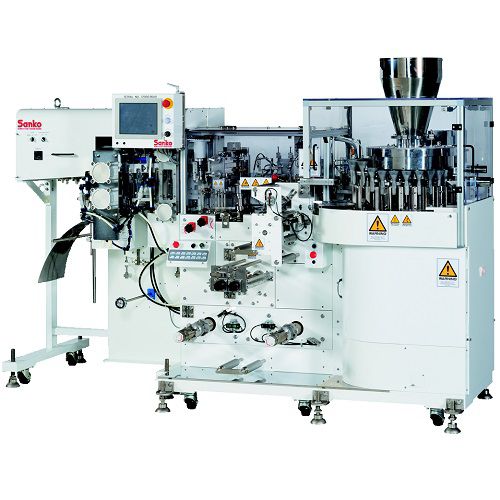Ensacheuse horizontale - SR500 - Sanko Machinery Co., Ltd. - H-FFS / pour granules / à haute vitesse