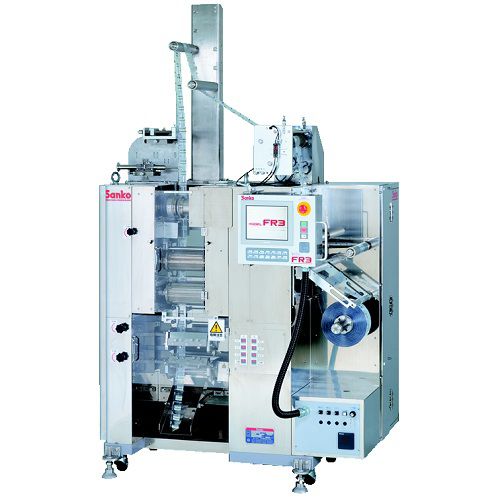 Ensacheuse verticale - FR3 - Sanko Machinery Co., Ltd. - V-FFS / contrôlée par PLC / pour liquides