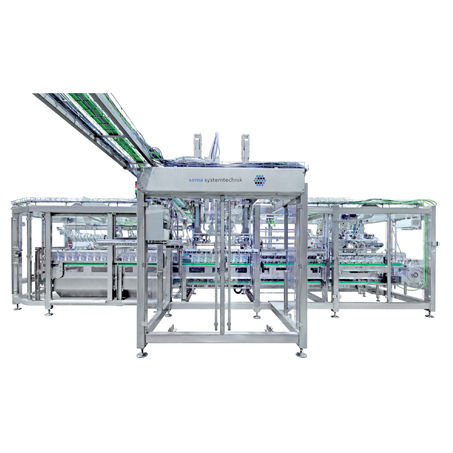 Embarquetteuse / fardeleuse automatique - 6100 s - sema Systemtechnik Sewing GmbH & Co. KG - de gobelets / pour bouteilles