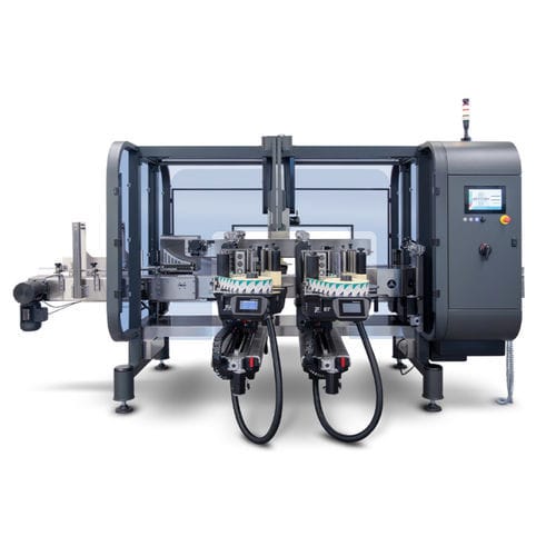 Système d'étiquetage automatique - SkyLine  - Packlab S.r.l. - pour bouteilles / pour étiquettes auto-adhésives