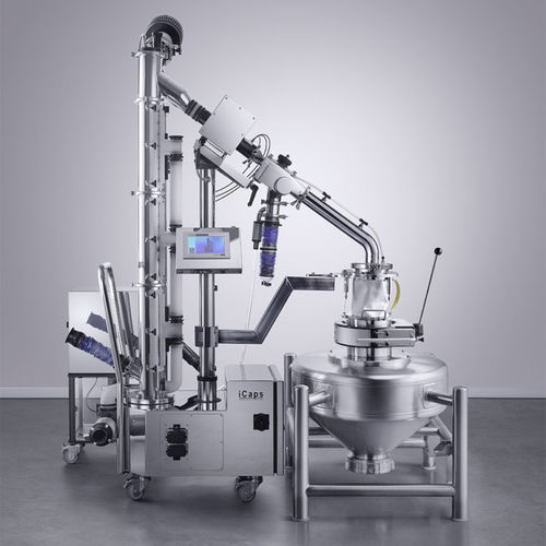 Machine de polissage médicale - iCaps HC - Pharma Technology - à brosse / en continu