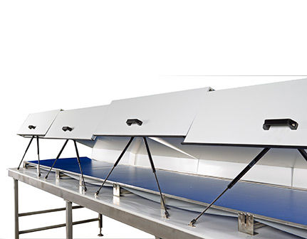 Tunnel de refroidissement pour chocolat - POWER SLIM - Prefamac Chocolate Machines N.V.