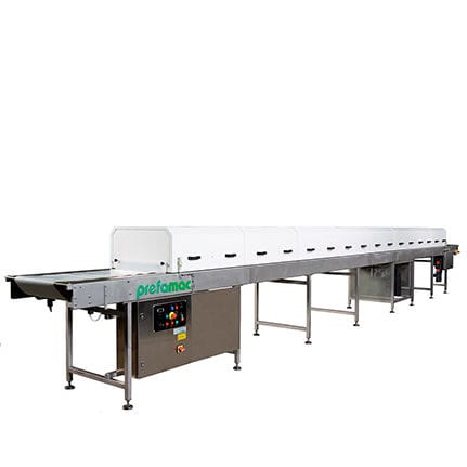 Tunnel de refroidissement pour chocolat - LIGHT - Prefamac Chocolate Machines N.V.