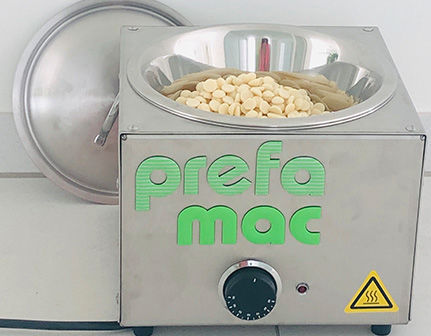 Fondoir de chocolat - Junior  - Prefamac Chocolate Machines N.V. - pour l'industrie agroalimentaire / en inox