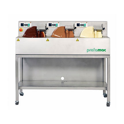 Machine de moulage de chocolat - COMPACT  - Prefamac Chocolate Machines N.V.