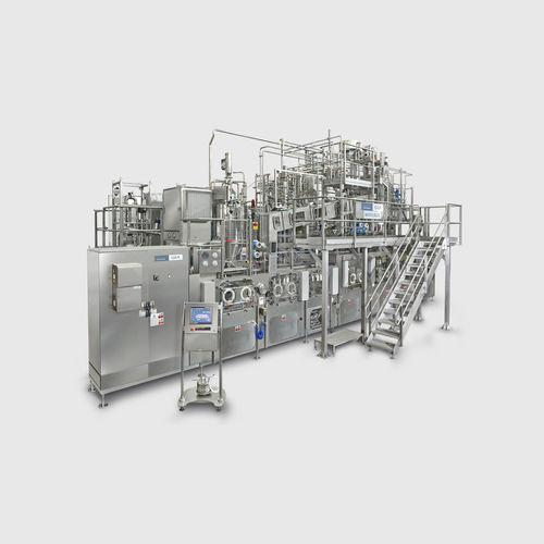 Rinceuse-stérilisatrice pour remplisseuse de liquide - Modulbloc - GEA Procomac S.p.A. - pour bouteilles en plastiques / aseptisée