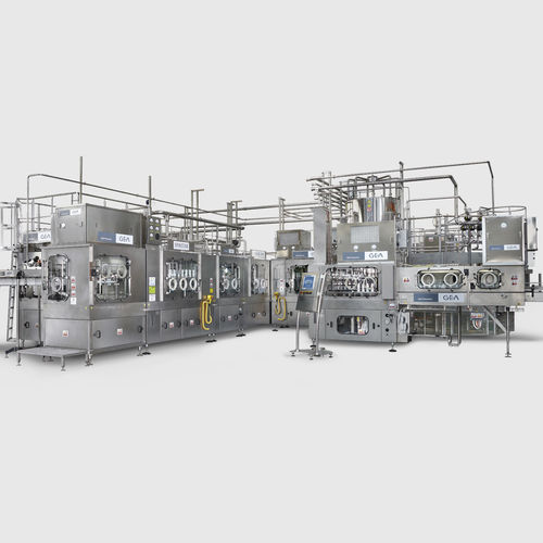 Rinceuse / remplisseuse / capsuleuse de stérilisation - ECOSpin2 Zero - GEA Procomac S.p.A. - pour bouteilles en plastiques / aseptisée / rotative
