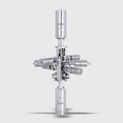 Vanne pneumatique - Aseptomag® AXV  - GEA Procomac S.p.A. - antimélange / d'arrêt / double