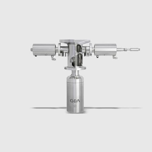 Vanne pneumatique - Aseptomag® DKBS - GEA Procomac S.p.A. - à régulation de débit / double / pour réservoir