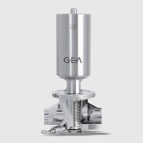 Vanne pneumatique - Aseptomag® ADV  - GEA Procomac S.p.A. - antimélange / d'arrêt / pour eau pure