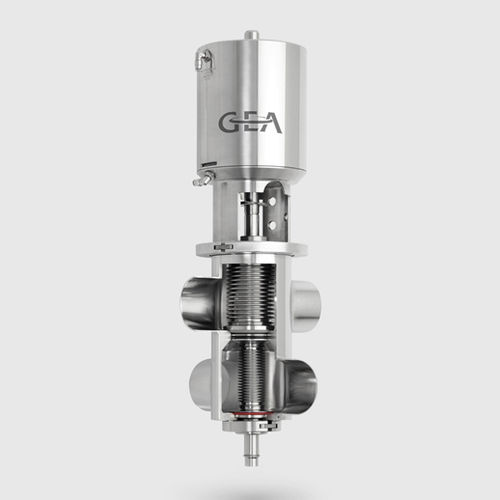 Vanne à commande pneumatique - Aseptomag® LV  - GEA Procomac S.p.A. - antimélange / d'arrêt / de process