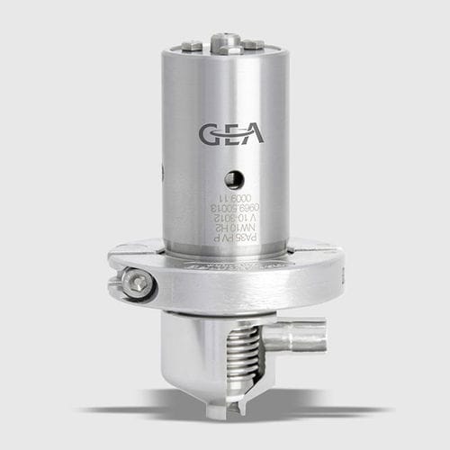 Vanne d'arrêt - Aseptomag® AMV  - GEA Procomac S.p.A. - à commande pneumatique / modulable / soudée