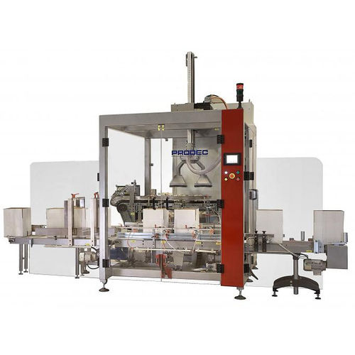 Encaisseuse type pick and place - D-100 - Prodec Equipos de Envasado, S.A.U. - à chargement par le haut / automatique / pour bouteilles