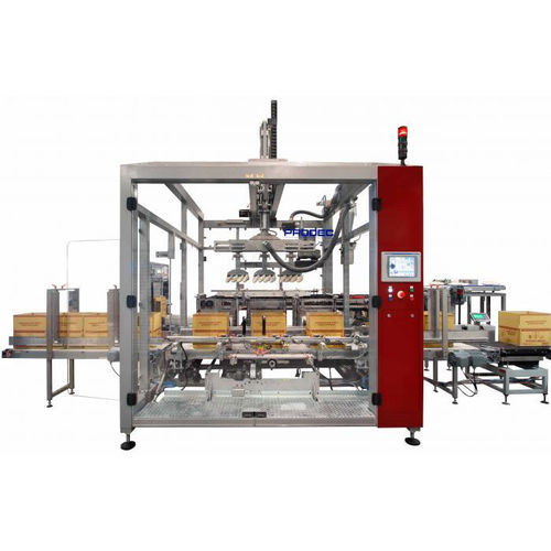 Encaisseuse type pick and place - D-600 - Prodec Equipos de Envasado, S.A.U. - à chargement par le haut / automatique / pour bouteilles