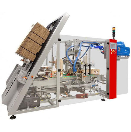 Encaisseuse wraparound - WRAP-50 - Prodec Equipos de Envasado, S.A.U. - latérale / automatique / colle thermofusible