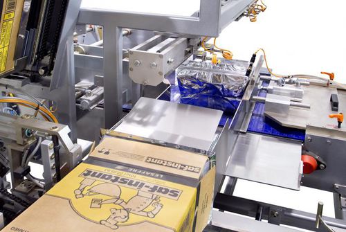 Encaisseuse latérale - FL-4 - Prodec Equipos de Envasado, S.A.U. - automatique / pour flexible / colle thermofusible