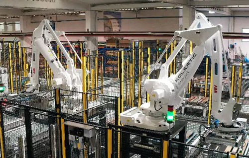 Ligne de palettisation et d'emballage - Prodec Equipos de Envasado, S.A.U.
