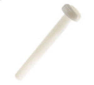 Vis à tête cylindrique - 050 series - Skiffy - fendue / en plastique / résistante aux produits chimiques