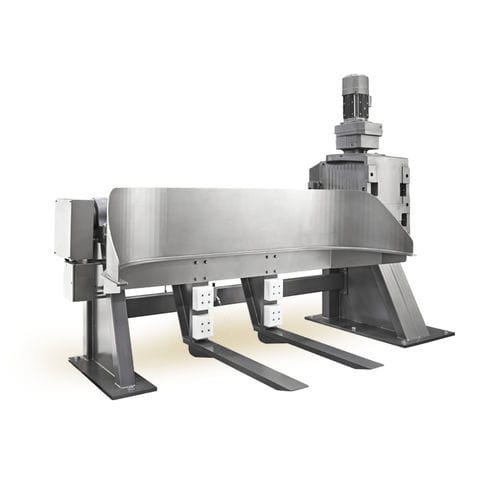 Basculeur électromécanique - Reading Bakery Systems - de récipient à pâte / pour l'industrie agroalimentaire